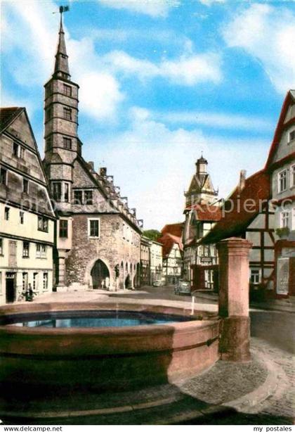 Korbach Stechbahn Rathaus Sankt Kiliankirche