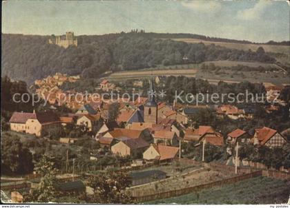 Kranichfeld Ortsansicht mit Oberschloss