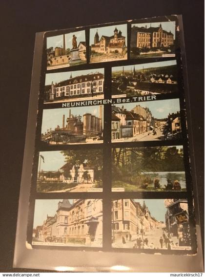 Saarland postkarte ansichtskarte saar neunkirchen