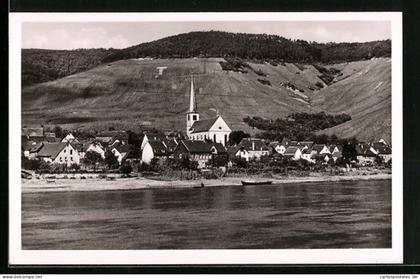AK Kröv /Mosel, Ortsansicht über den Fluss
