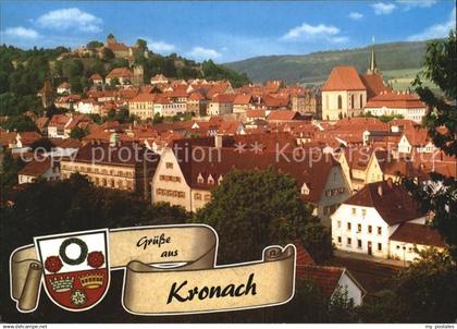 Kronach Oberfranken Ortsansicht