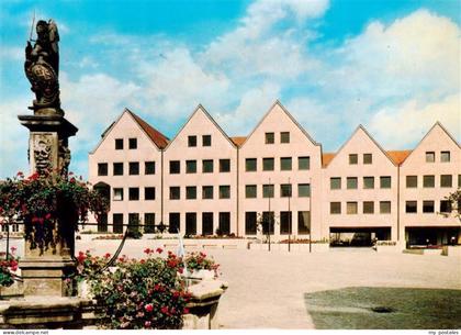 Kronach Oberfranken Rathaus Brunnen