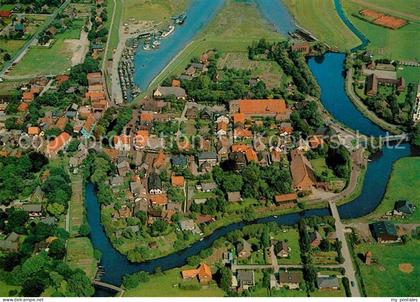 Greetsiel Krummhoern Aurich Niedersachsen Fliegeraufnahme