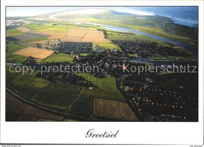 Greetsiel Krummhoern Aurich Niedersachsen Fliegeraufnahme