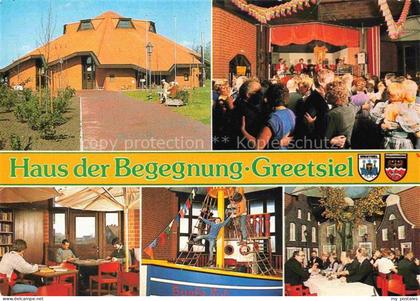 Greetsiel Krummhoern Aurich Niedersachsen Haus der Begegnung Tanzsaal Gastraeume