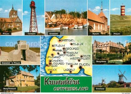 Krummhoern Pilsum Campen Greetsiel Pilsum Dieksiel