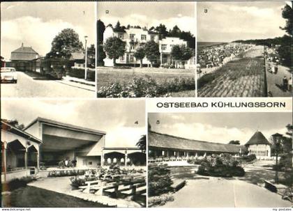 Kuehlungsborn Ostseebad Kuehlungsborn Heim Strand Promenade x 1977