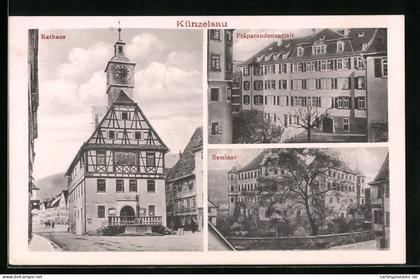 AK Künzelsau, Rathaus, Seminar, Präparandenanstalt