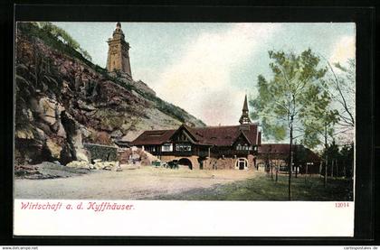 AK Kyffhäuser, Gasthaus a.d. Kyffhäuser