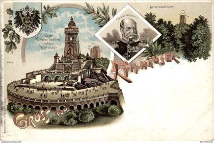 Gruss Kyffhäuser - Litho