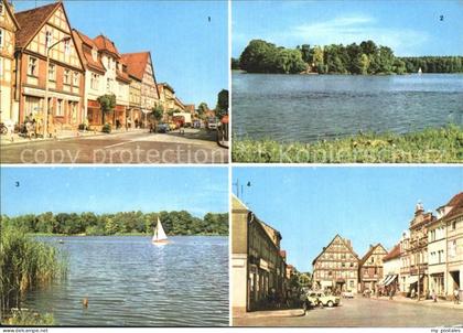 Kyritz Brandenburg Johann Sebastian Bach Strasse Untersee Platz der Einheit