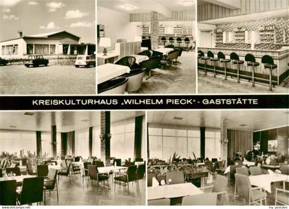 Kyritz Brandenburg Kreiskulturhaus Wilhelm Pieck Gaststaette Bar