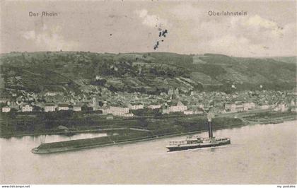 Oberlahnstein Lahnstein Rheinpartie Panorama Feldpost