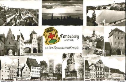 Landsberg Lech Landsberg Tor Turm Rathaus