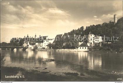 Landsberg Lech Partie am Lech Turm