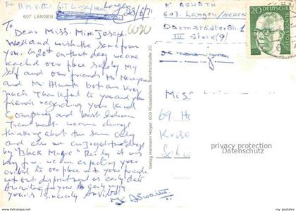 Langen Hessen Kirche Tor Park Schwimmbad Gondelteich