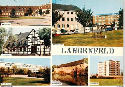Langenfeld  Rheinland Martinplatz Jugendheim Realschule Berliner Platz Haus Grav