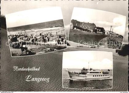 Langeoog Nordseebad Badesrand Willrath Dreesen Strasse Langeoog III