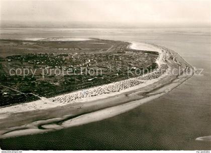 Langeoog Nordseebad Fliegeraufnahme