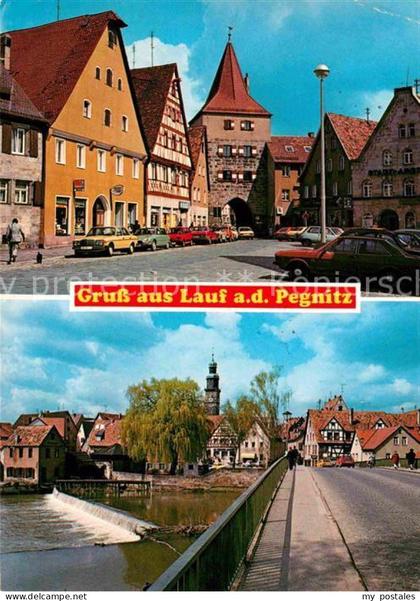 Lauf Pegnitz Oberer Markt Pegnitzpartie