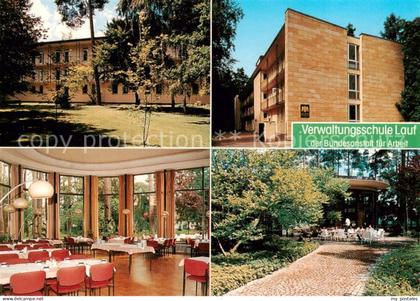 Lauf Pegnitz Verwaltungsschule Lauf der BfA Speisesaal Terrasse