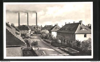 AK Lauta, Lautawerk an der Wöhlerstrasse