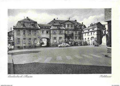 Eisenbach Vogelsbergkreis Lauterbach Hessen Hohhaus Barockgebaeude Torbogen Plat