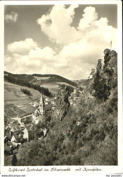 Lauterbach Hessen Lauterbach Kirche Kreuzfelsen x 1957
