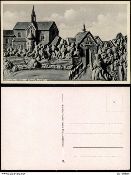 Ansichtskarte Kloster Lehnin Cisterzienser-Kloster Lehnin, anno 1200 1928