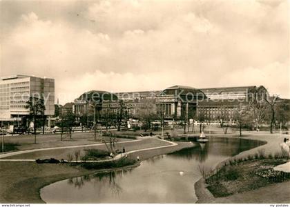 Leipzig Hauptbahnhof und Hotel Stadt Leipzig