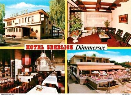 Lembruch Duemmersee Hotel Seeblick Gastraeume Terrasse