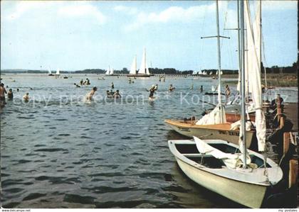 Lembruch Segelboote Strandleben