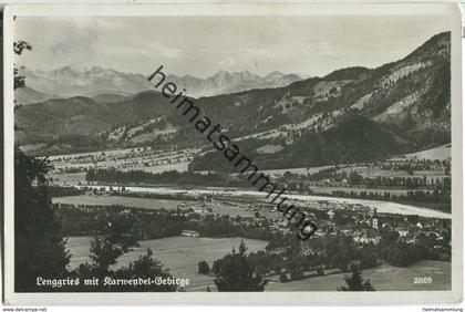 Lenggries - Foto-Ansichtskarte