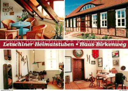 Letschin Letschiner Heimatstuben Haus Birkenweg Gaststube Arbeitszimmer