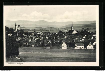 AK Leutkirch / Allgäu, Totalansicht