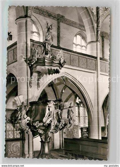 Lich Hessen Marienstiftskirche Kanzel