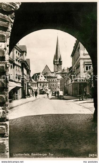 Lichtenfels Bayern Bamberger Tor Kirchturm