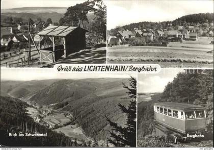 Lichtenhain Bergbahn Schwarzatal Bergbahn