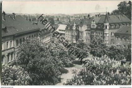 Lichtenstein - Karl-Marx-Platz - Foto-Ansichtskarte - Verlag Photo-Marey Lichtenstein - gel. 1962
