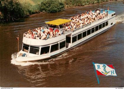 Limburg  Lahn Fahrgastschiff Wappen von Limburg