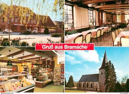 Bramsche Lingen Gasthof Baeckerei und Lebensmittel Kirche