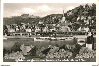 Linz Rhein Rhein-Panorama