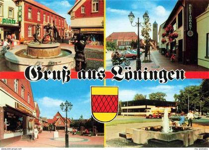 Loeningen Motive im Stadtzentrum Brunnen Restaura