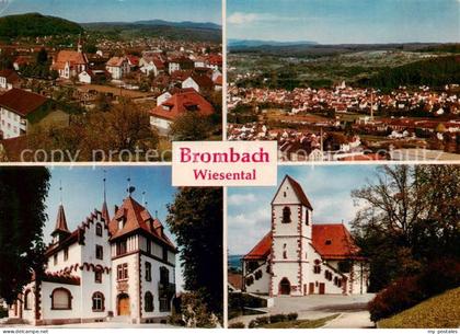 Brombach Loerrach Stadtpanorama