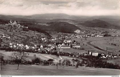 Deutschland - LÖRRACH - Blick ins Wiesental mit Röttler Schloß