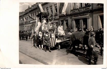 I5738 - Lößnitz - Krämer Krämerladen Georg Walcher Tabak Zigaretten Gespann Kostüm
