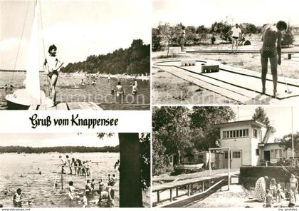 Knappensee Oberlausitz Badestelle Minigolf