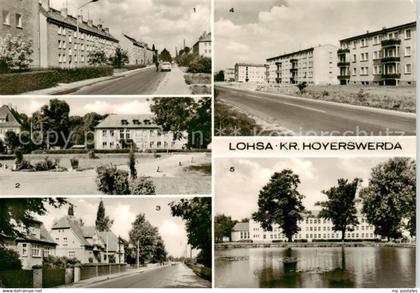 Lohsa Am Ziegelteich Poliklinik Bahnhofstrasse Karl Marx Strasse Polytechnische