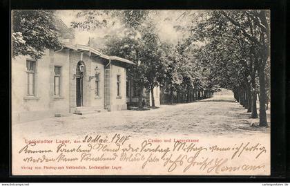 AK Hamburg-Lokstedt, Lockstedter Lager, Casino und Lagerstrasse