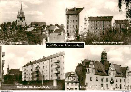 Lommatzsch Neubauten Otto Buchwitz Strasse Rathaus